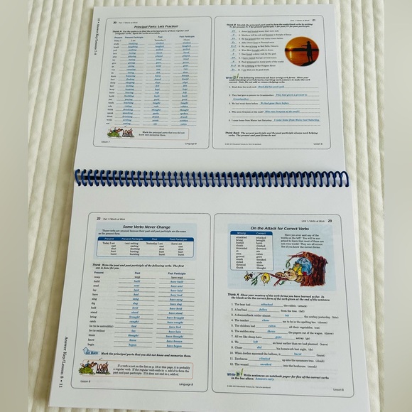 Abeka Language Work-Text Answer Key 5th Grade - Picture 2 of 2